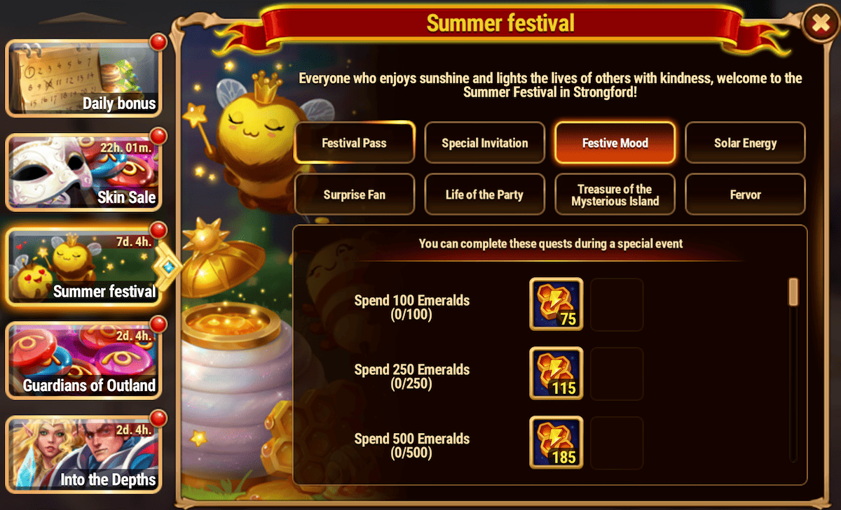 [Hero Wars Guide] Summer Festival Tasks 2025