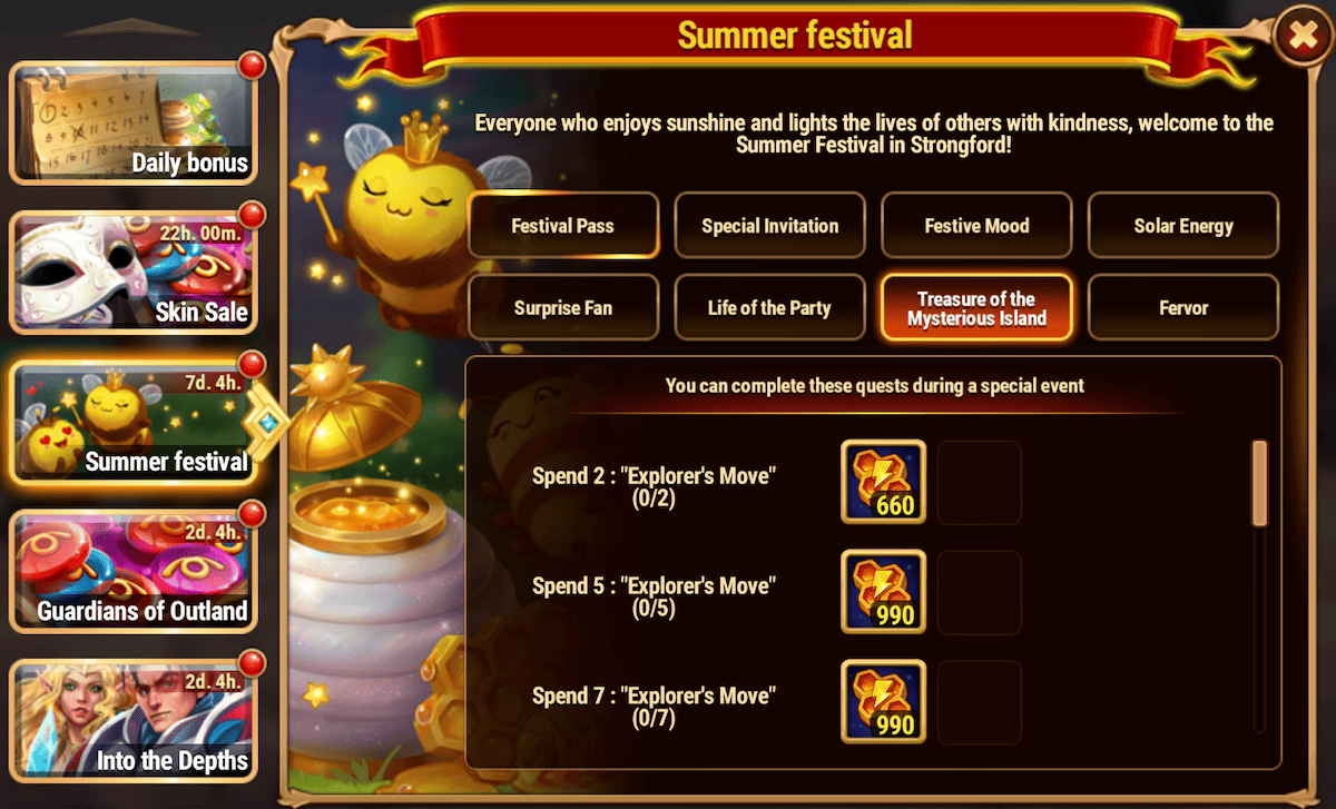 [Hero Wars Guide] Summer Festival Tasks 2025