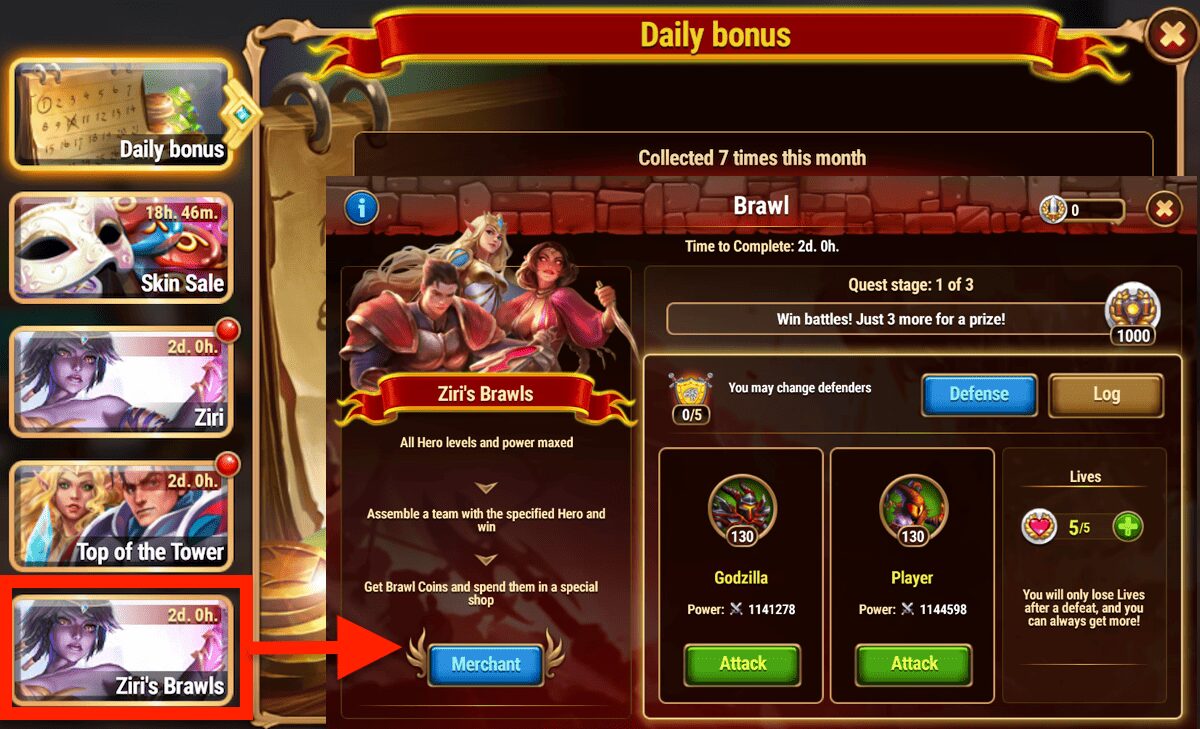 [Hero Wars Guide] Ziri Brawls