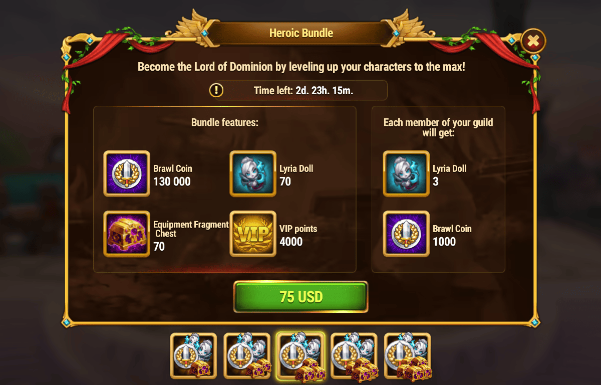[Hero Wars Guide] Heroic Bundle Lyria