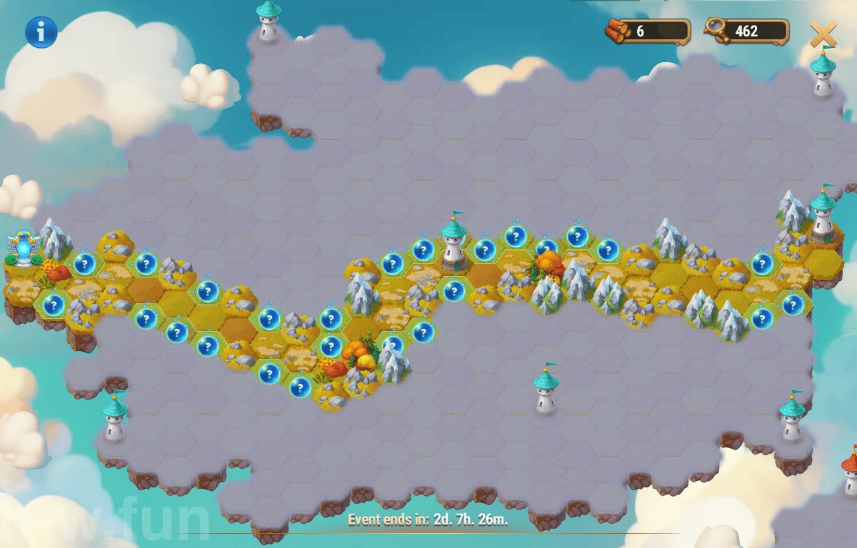 [Hero Wars Guide] Mysterious Island 14 walk