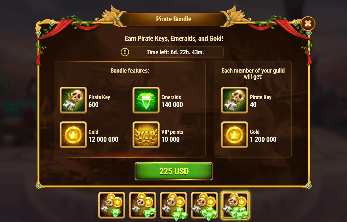 [Hero Wars Guide] Pirate Bundle