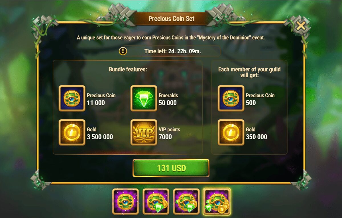 [Hero Wars Guide] Precious Coin Set