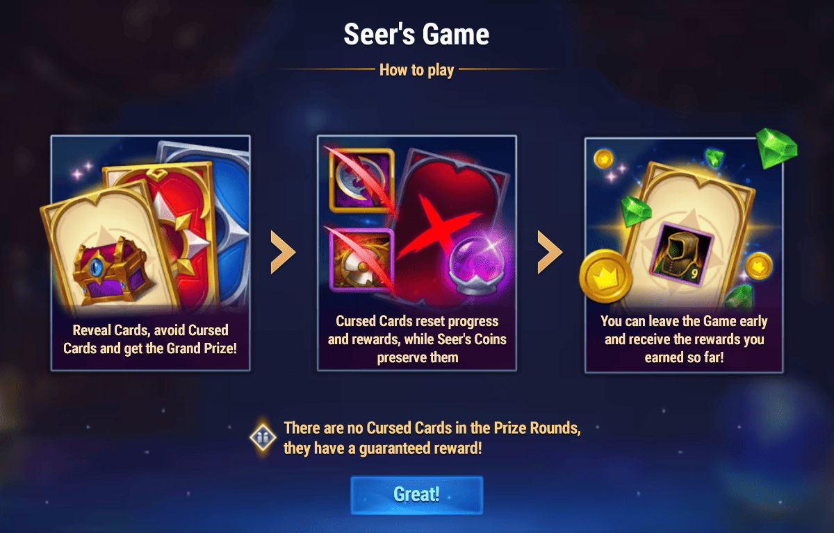 [Hero Wars Guide] Seers Game