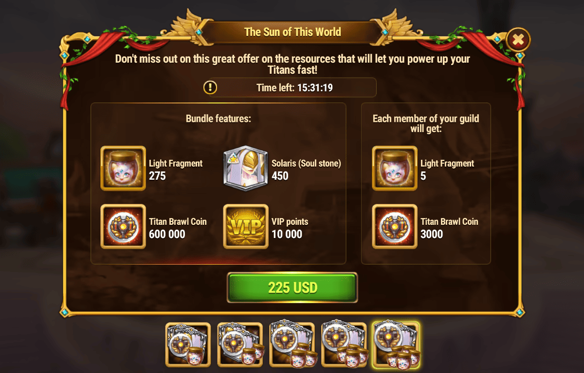 [Hero Wars Guide]The Sun of This World Bundle