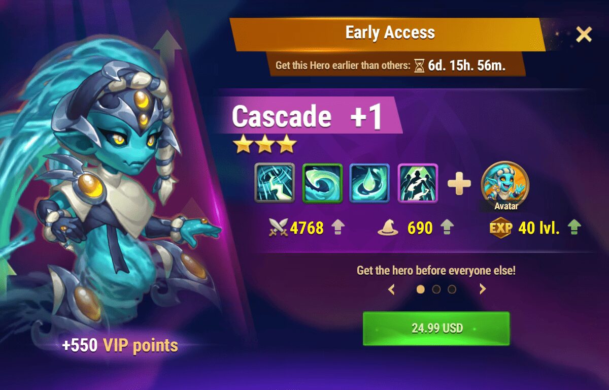 [Hero Wars Guide] Early Access (Cascade Bundle)