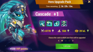[Hero Wars Guide] Hero Upgrade Pack (Cascade)