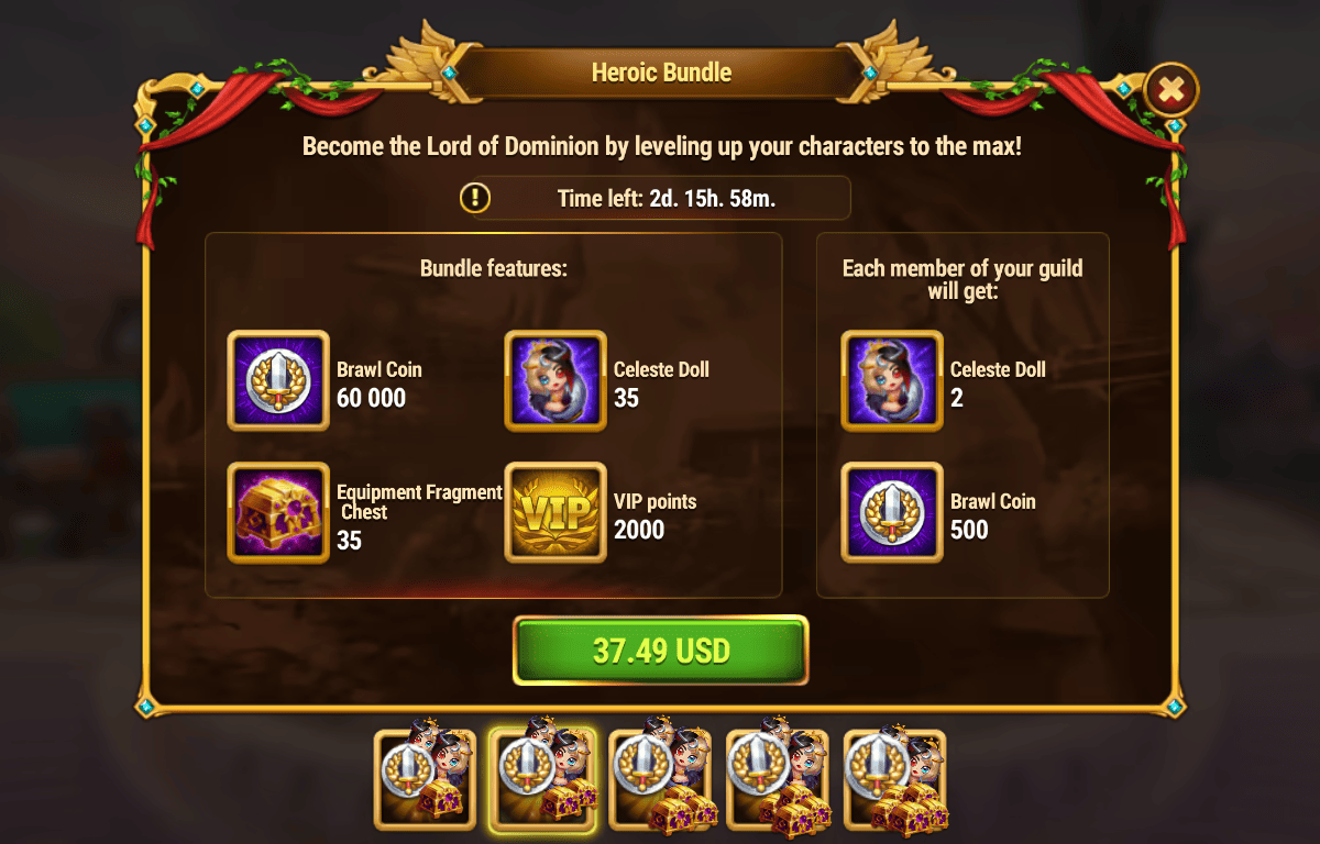 [Hero Wars Guide]Heroic Bundle(Celeste)