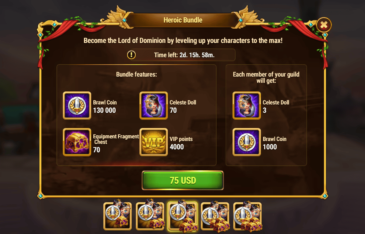 [Hero Wars Guide]Heroic Bundle(Celeste)