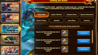 [Hero Wars Guide] Taming the Wave Tasks
