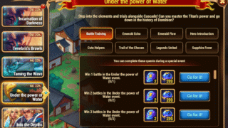 [Hero Wars Guide] Under the power of Water Quests