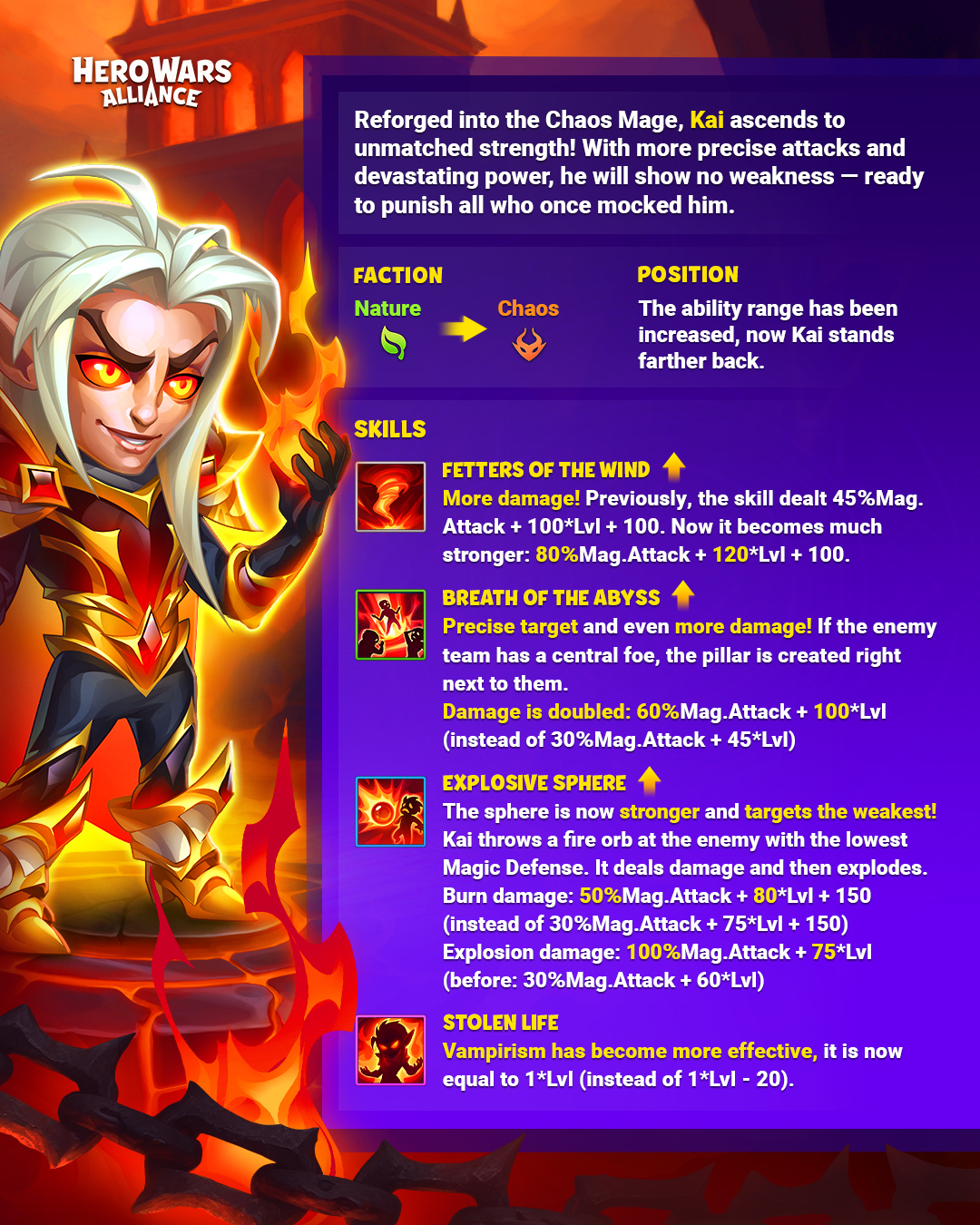 [Hero Wars] Kai Rework