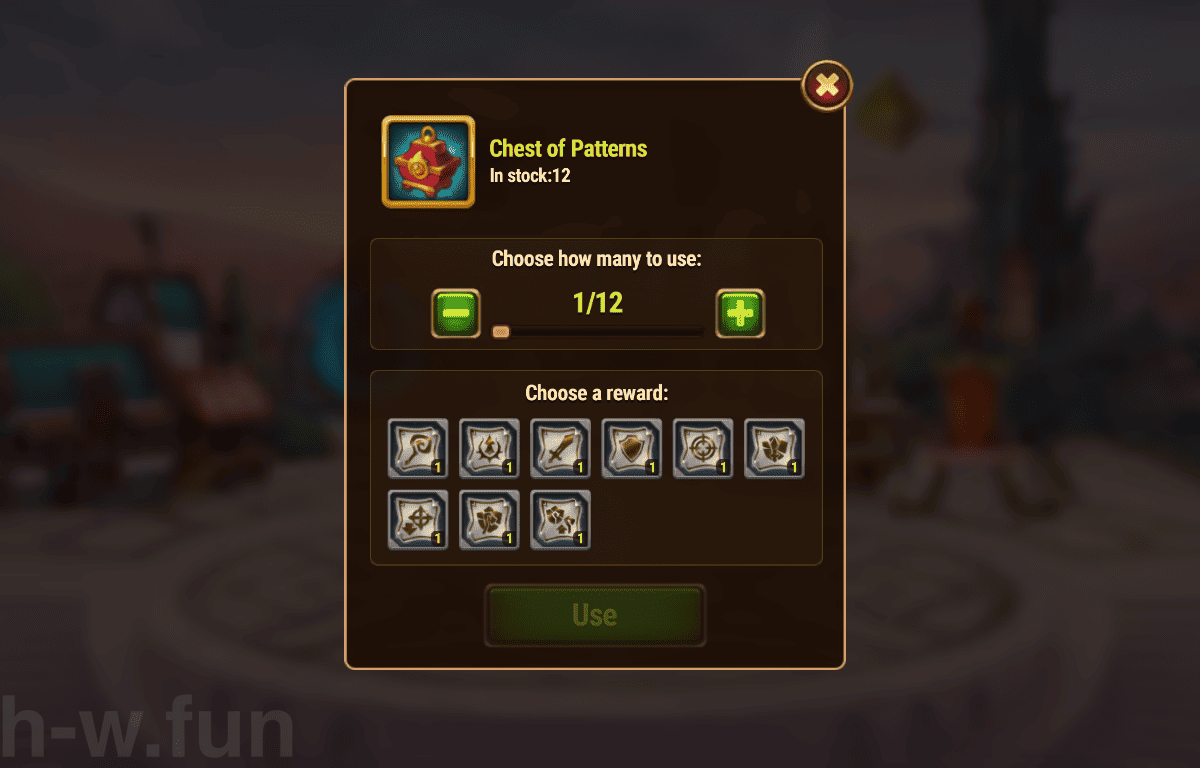 [Hero Wars] Chest of Patterns