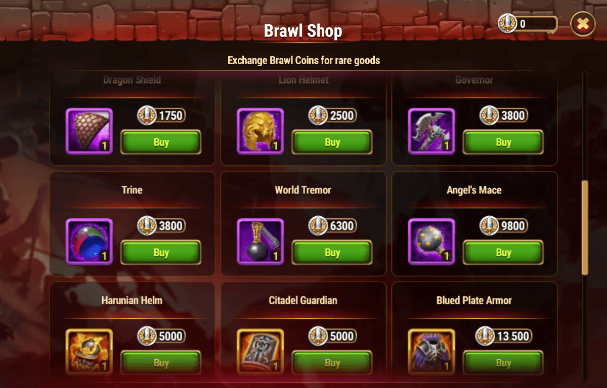 [Hero Wars Guide] Brawl Shop (Corvus)