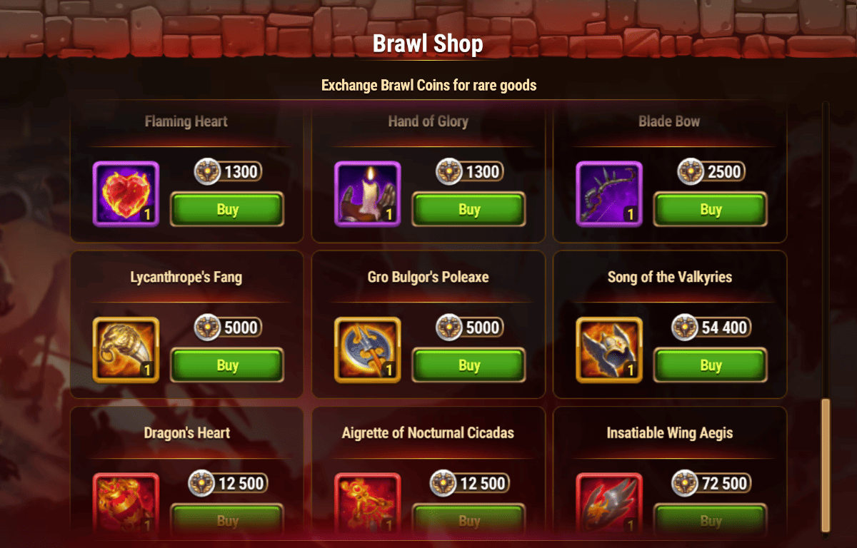 [Hero Wars Guide] Brawl Shop Scorching Crater