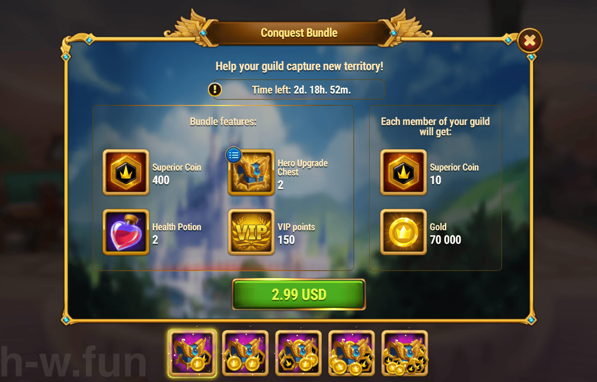 [Hero Wars Guide] Conquest Bundle