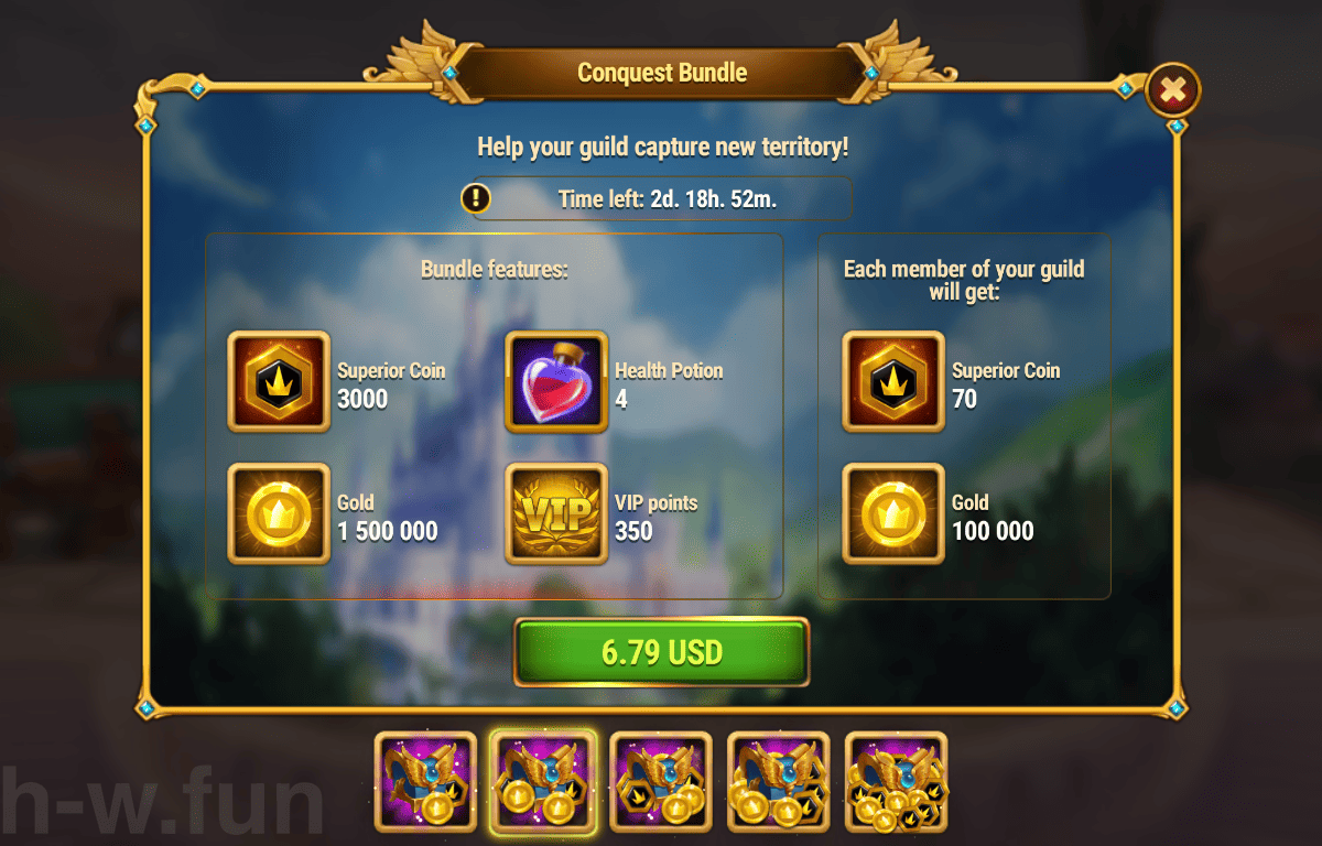 [Hero Wars Guide] Conquest Bundle