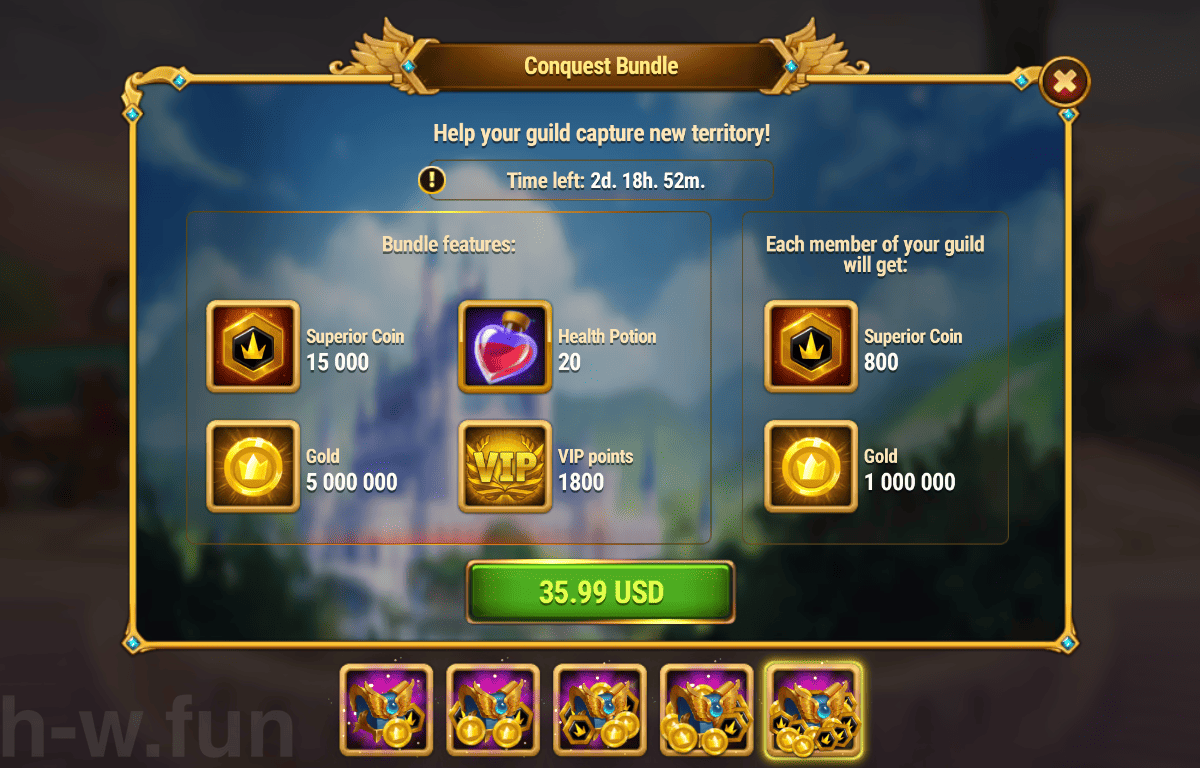 [Hero Wars Guide] Conquest Bundle