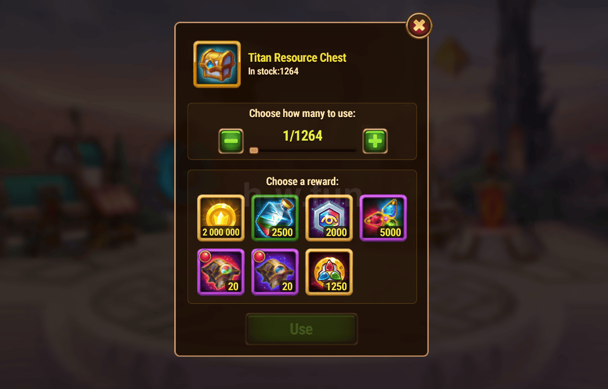 [Hero Wars Guide] Titan Resource Chest