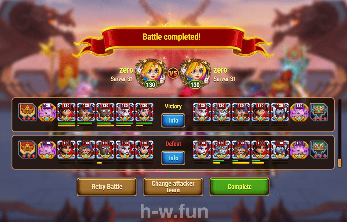 [Hero Wars Guide]Best Teams in the Area of Conquest (late 2025)