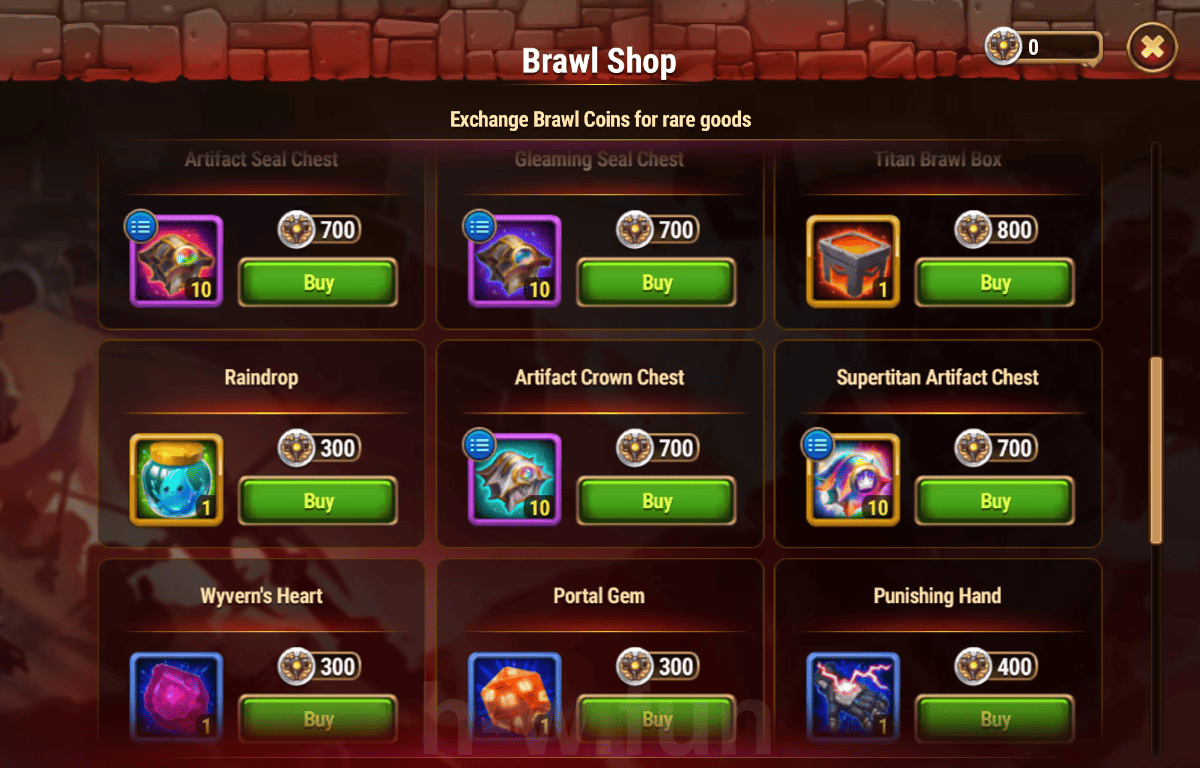 [Hero Wars Guide] Brawl Shop (Ice Keeper)