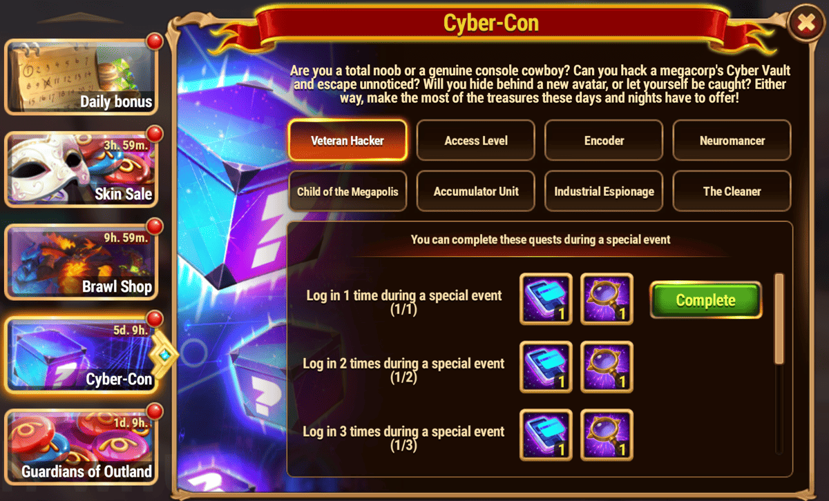 [Hero Wars Guide] Cyber-con 2025 Quest