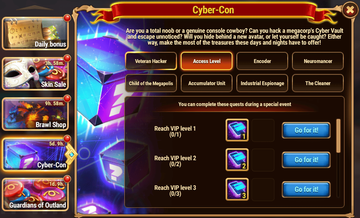 [Hero Wars Guide] Cyber-con 2025 Quest