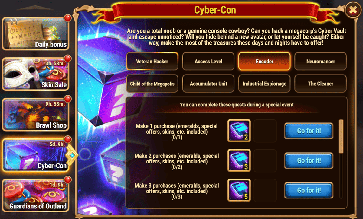[Hero Wars Guide] Cyber-con 2025 Quest