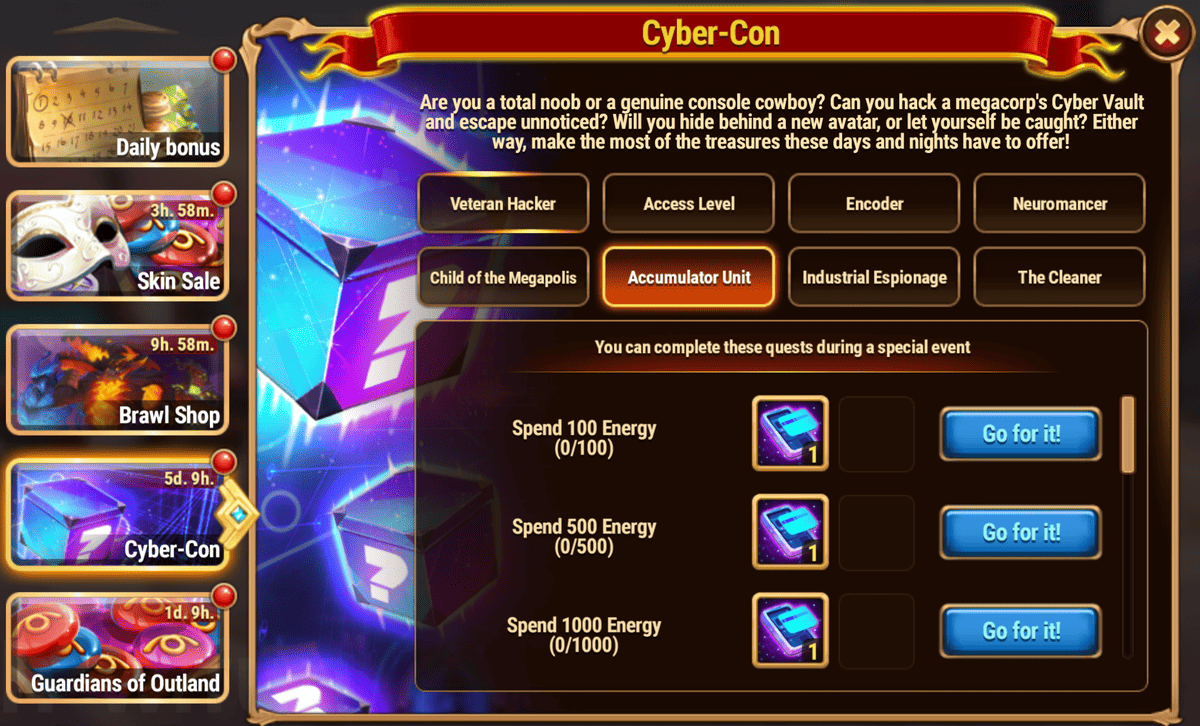 [Hero Wars Guide] Cyber-con 2025 Quest