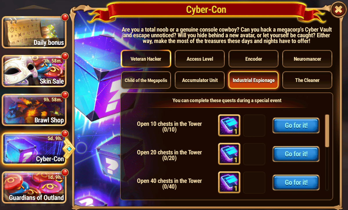 [Hero Wars Guide] Cyber-con 2025 Quest