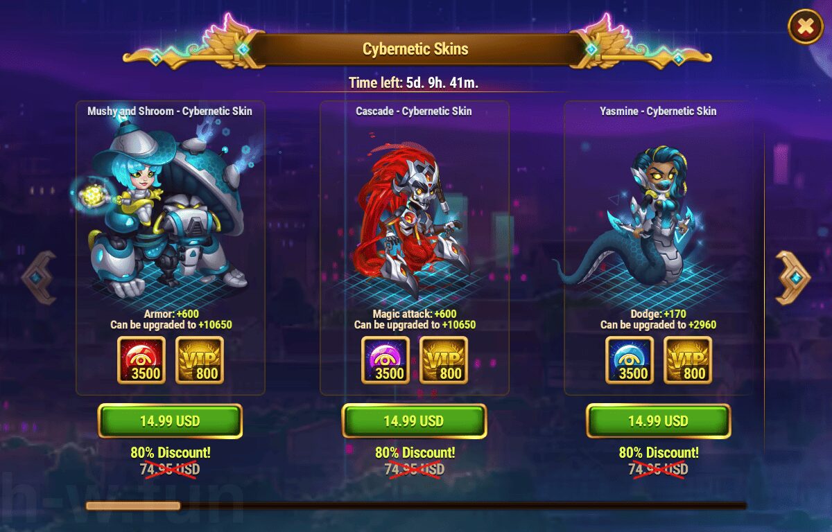 [Hero Wars Guide] Cyber-con 2025 Skins