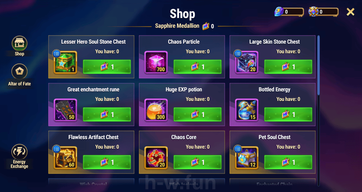 [Hero Wars Guide] Festival Shop (Carnival of Shadows)