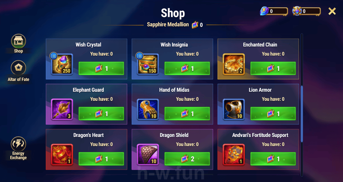 [Hero Wars Guide] Festival Shop (Carnival of Shadows)