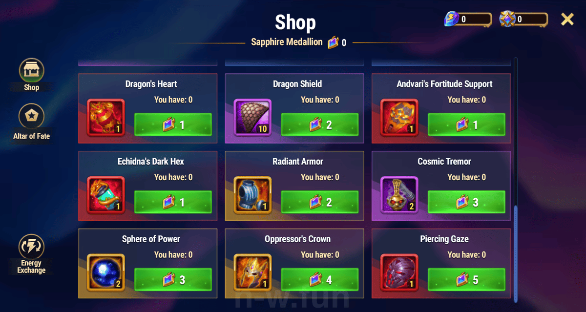 [Hero Wars Guide] Festival Shop (Carnival of Shadows)