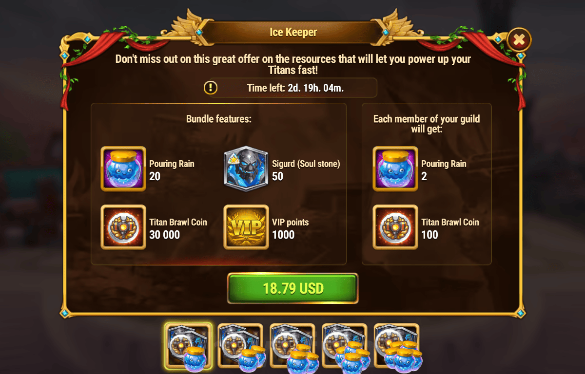 [Hero Wars Guide] Ice Keeper Bundle