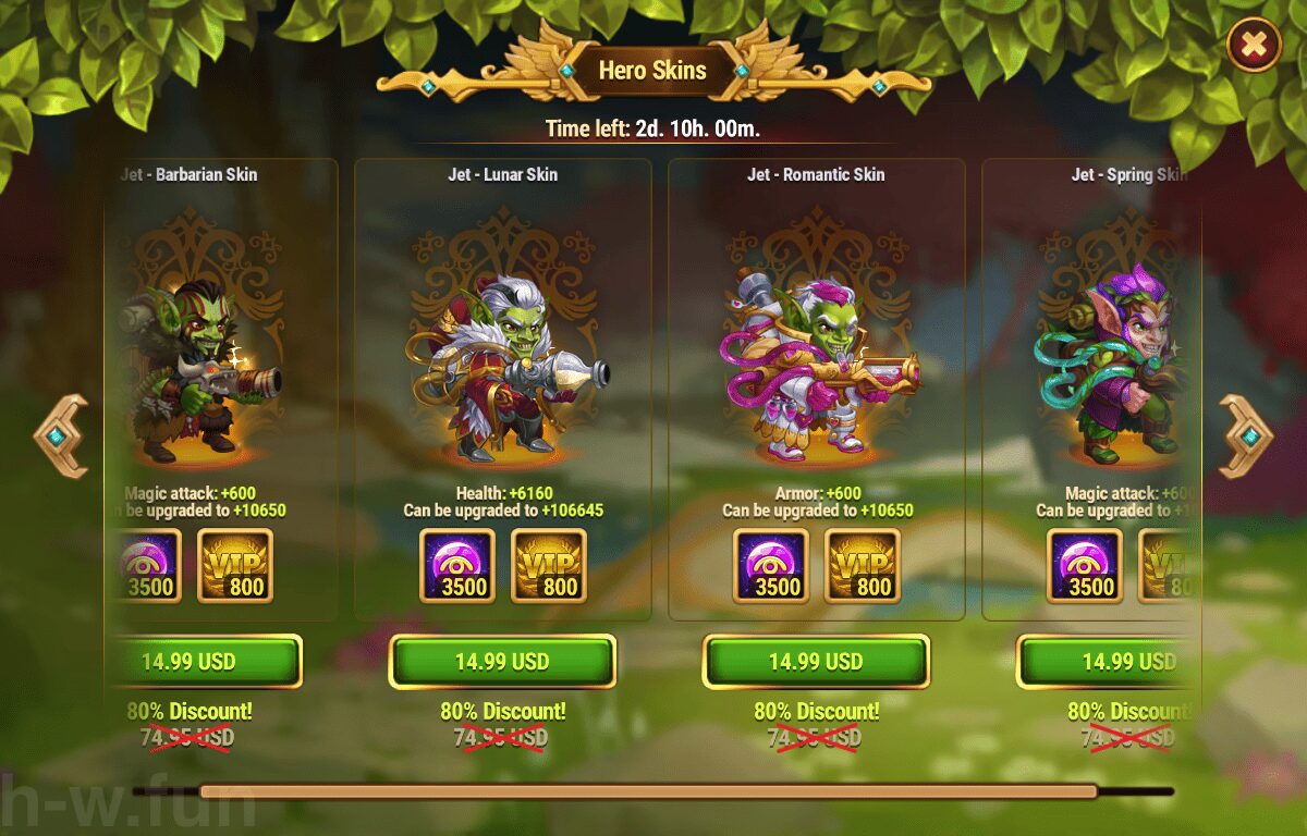 [Hero Wars Guide] Jet Brawls_12 Hero Skin