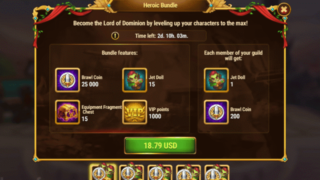 [Hero Wars Guide] Heroic Bundle (Jet Brawls)