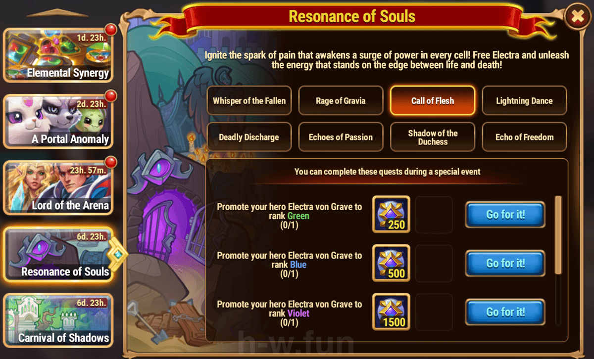 [Hero Wars Guide] Resonance of Souls Quests