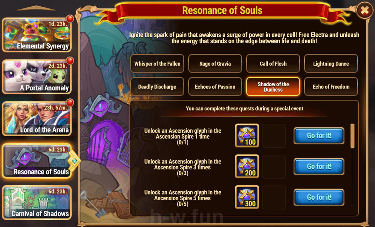 [Hero Wars Guide] Resonance of Souls Quests