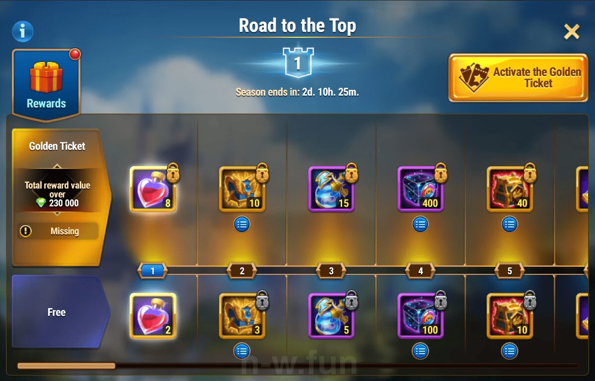 [Hero Wars Guide] Road to the Top
