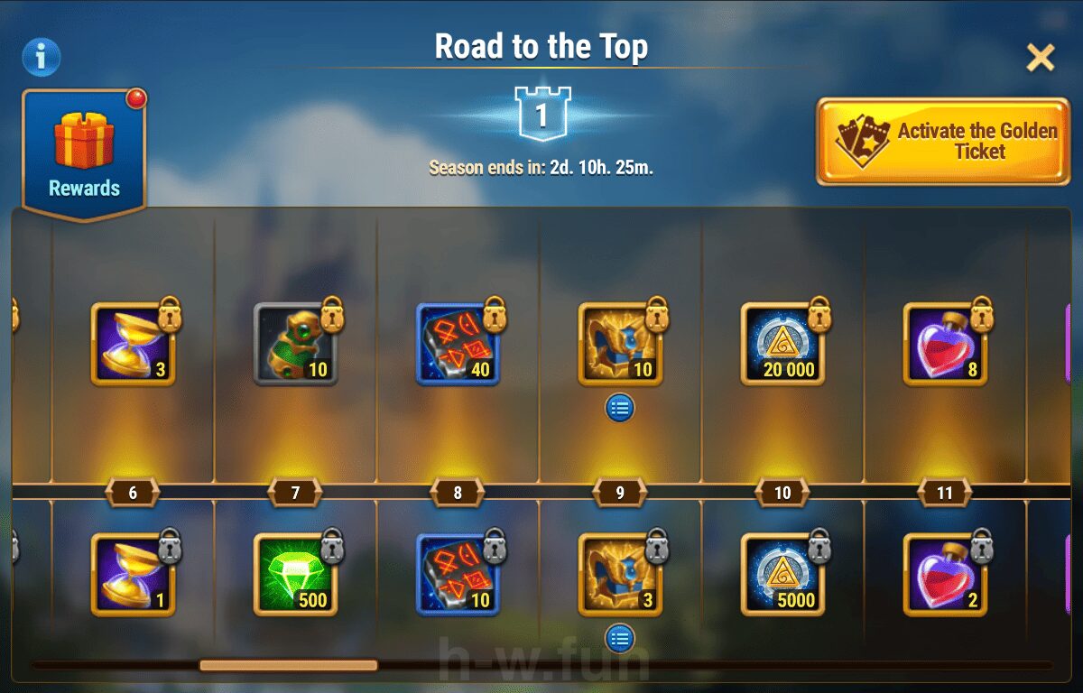 [Hero Wars Guide] Road to the Top