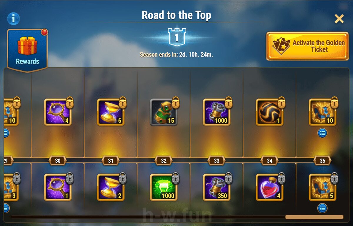 [Hero Wars Guide] Road to the Top