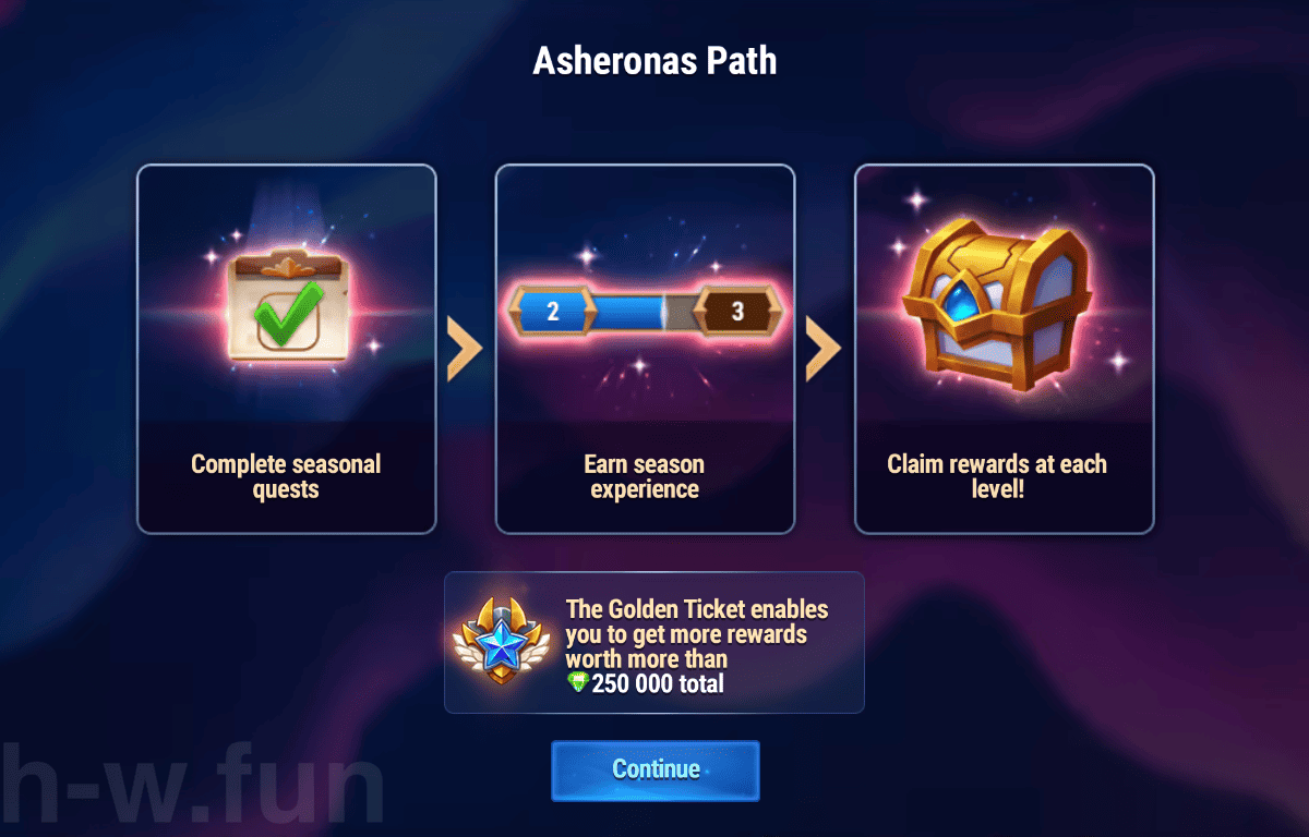 [Hero Wars Guide] Asherona Pass