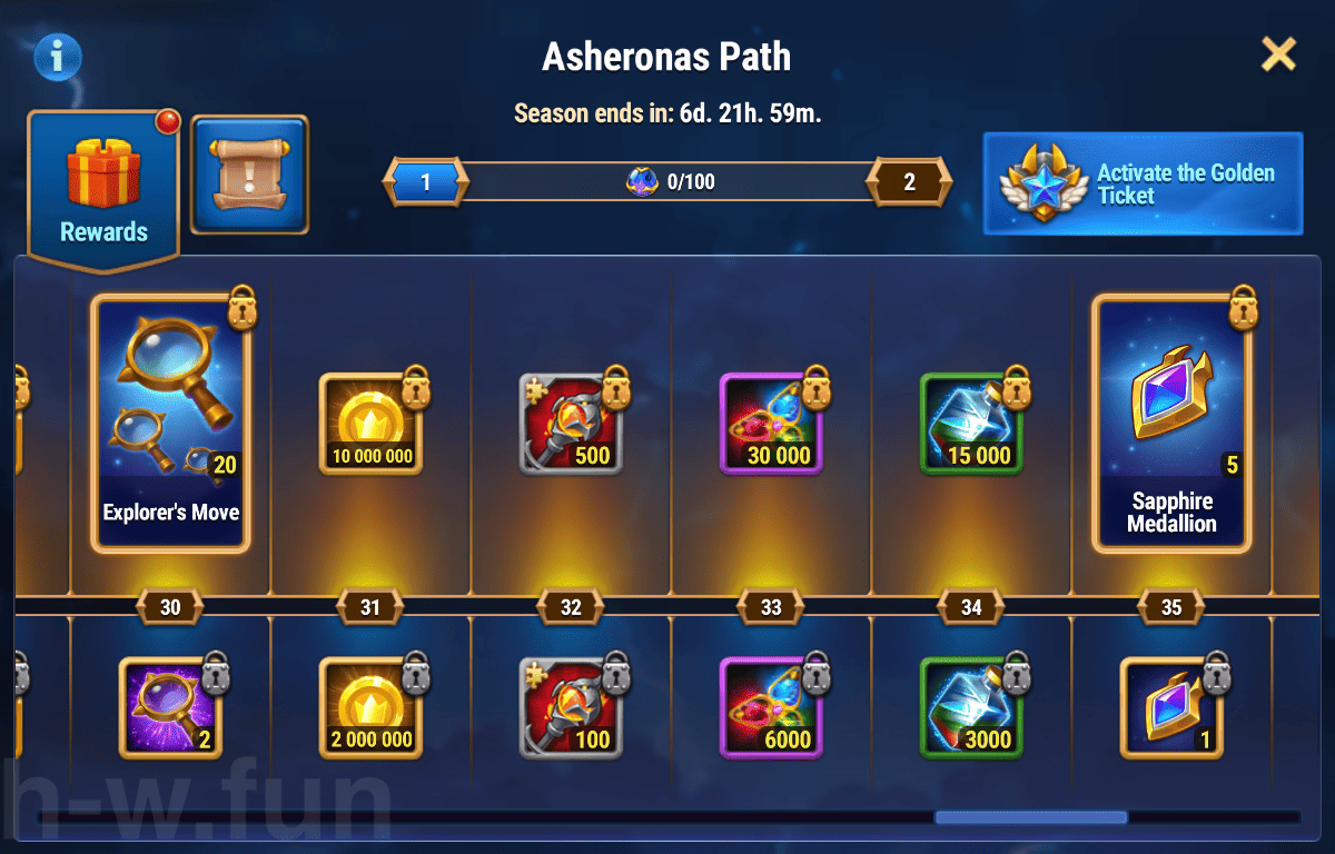 [Hero Wars Guide] Asherona Pass