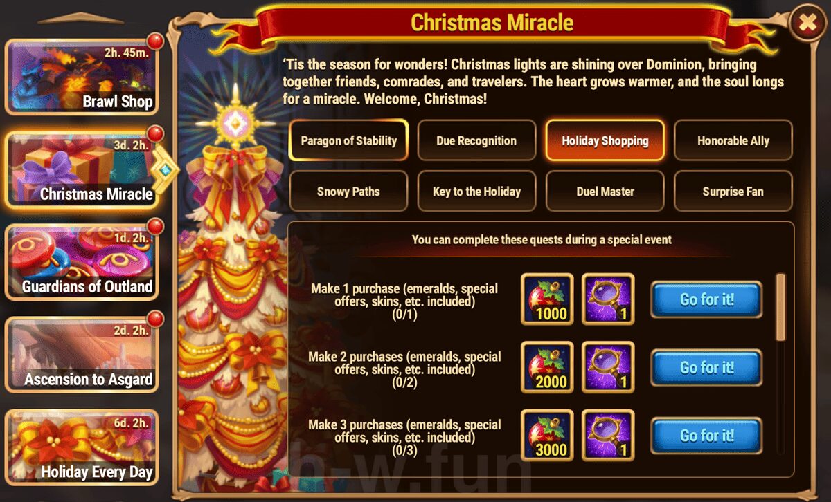 [Hero Wars Guide] Christmas Miracle 2025 Quests