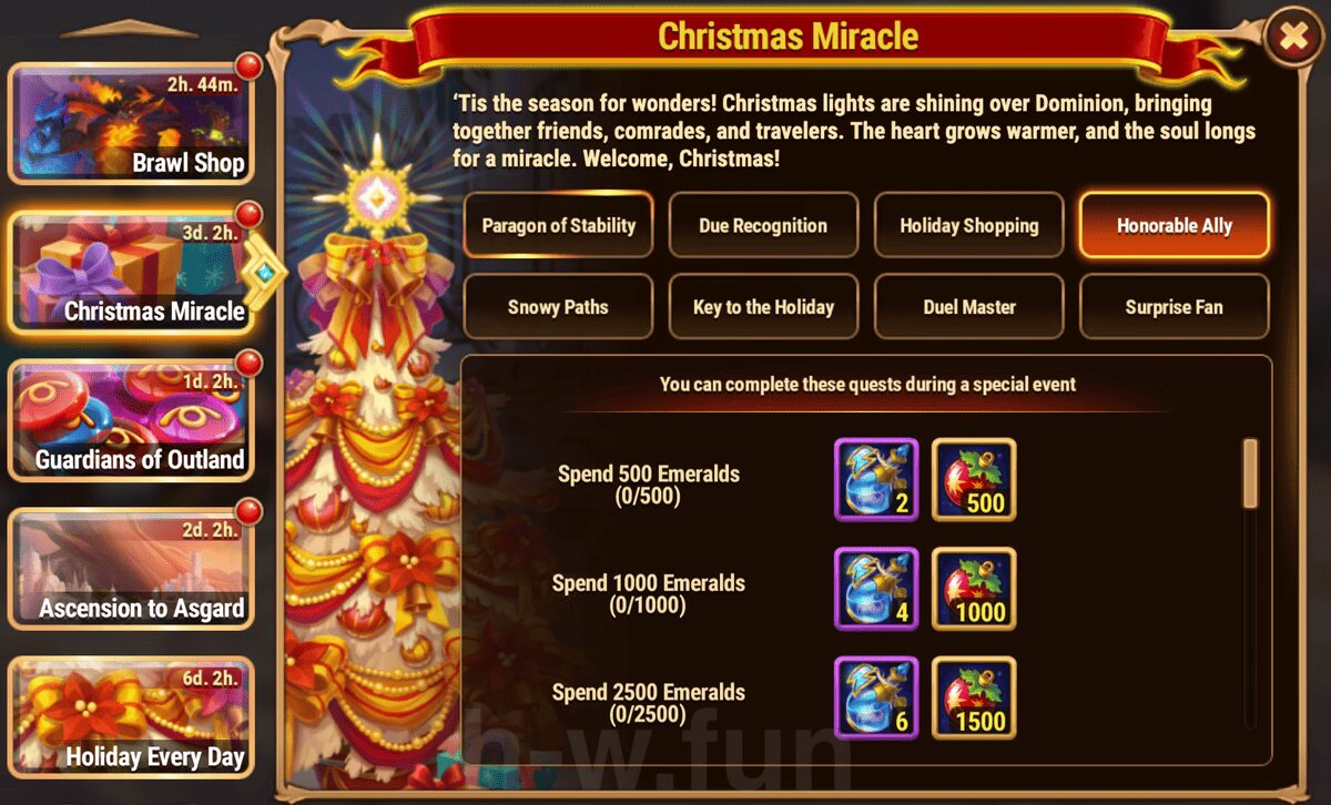 [Hero Wars Guide] Christmas Miracle 2025 Quests