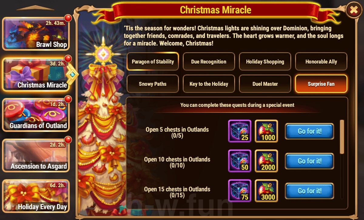 [Hero Wars Guide] Christmas Miracle 2025 Quests