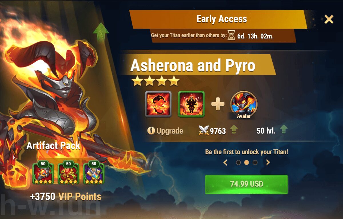 [Hero Wars Guide] Early Access (Asherona and Pyro)_3