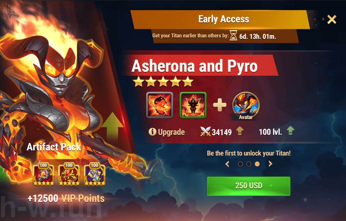 [Hero Wars Guide] Early Access (Asherona and Pyro)_3