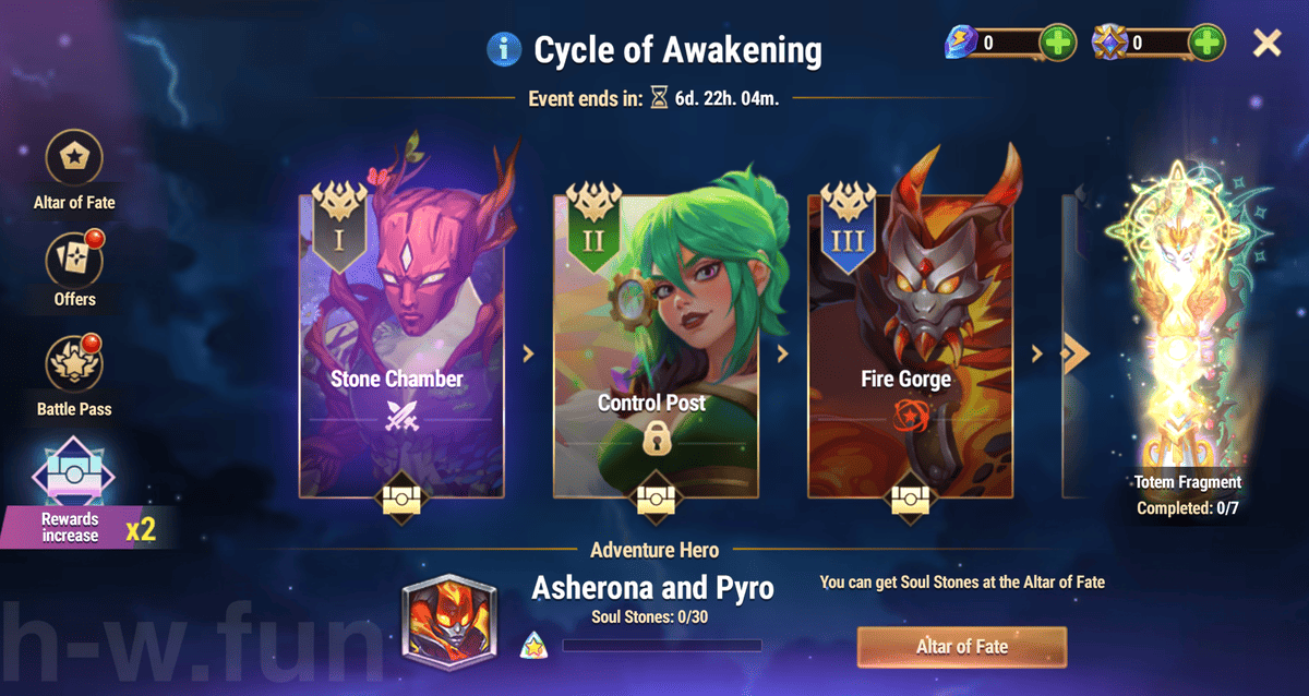 [Hero Wars Guide] Embers of the Past